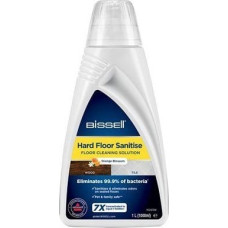 Bissell Hard Floor Sanitise, Floor Cleaning Solution, Orange Blossom for CrossWave, SpinWave&HydroWave, 1000 ml