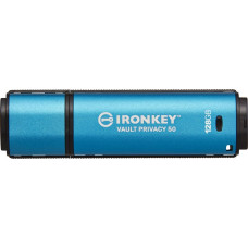 Kingston IronKey Vault Privacy 50 128GB USB 3.0 256bit AES Encrypted