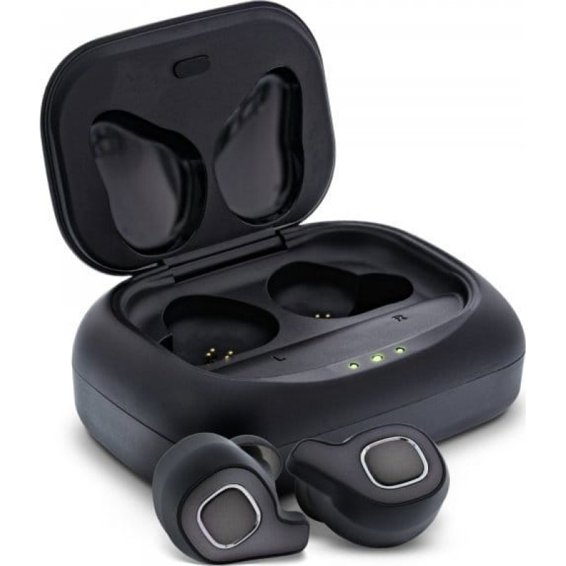 Inline® PURE Air TWS, Bluetooth In-Ear headphones with Qi charge and powerbank function