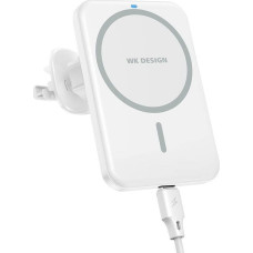 Wk Design Upine Series bezprzewodowa ładowarka MagSafe 15W biała (WP-U95) standard