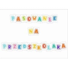 Learnhow Litery dekoracyjne A4 - Pasowanie na... 24el