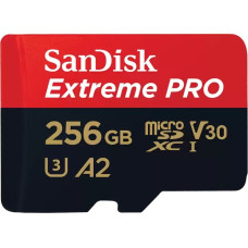 Sandisk EXTREME PRO microSDXC 256GB 200/140 MB/s A2