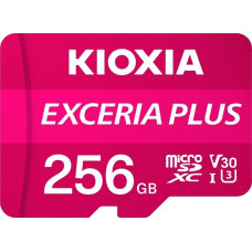 Kioxia Karta Kioxia Exceria Plus MicroSDXC 256 GB Class 10 UHS-I/U3 A1 V30 (LMPL1M256GG2)