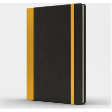 Like U Notatnik B5 Pro L kropki czarny/żółty
