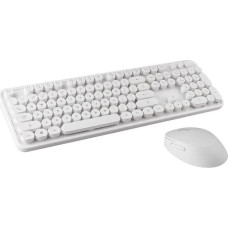 Mofii Bezprzewodowy zestaw klawiatura + myszka MOFII Sweet 2.4G (biały)