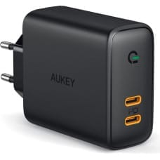 Aukey PA-D2 mobile device charger Black Indoor