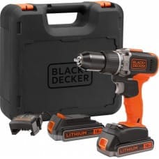 Black&Decker Black+Decker Cordless Impact Drill BCD003ME2K-QW, 18V (orange/black, 2x Li-Ion battery 2.5Ah, case)