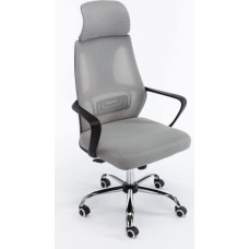 Top E Shop Topeshop FOTEL NIGEL SZARY office/computer chair Padded seat Mesh backrest