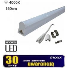 Nvox Świetlówka led liniowa t5 150cm 22w neutralna 4000k lampa natynkowa zintegrowana z oprawą