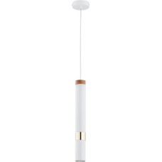 Alfa Lampa wisząca Alfa Alfa Parna 60762 lampa wisząca zwis 1x20W G9 biała/miedziana