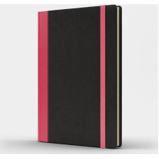 Like U Notatnik B5 Pro L kropki czarny/różowy