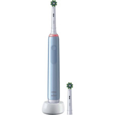Oral-B Braun Oral-B Pro 3 3000 CrossAction, electric toothbrush (light blue/white)