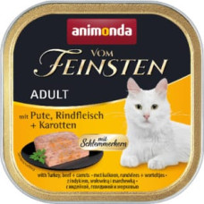 Animonda Vom Feinsten Classic Cat with Turkey, Beef Meat, Carrots 100g