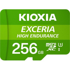 Kioxia Karta Kioxia Exceria High Endurance MicroSDXC 256 GB Class 10 UHS-I/U3 A1 V30 (LMHE1G256GG2)