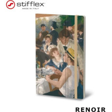 Stifflex Notatnik STIFFLEX, 13x21cm, 192 strony, Renoir