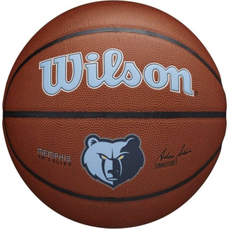 Wilson Team Alliance Memphis Grizzlies Ball WTB3100XBMEM Brązowe 7