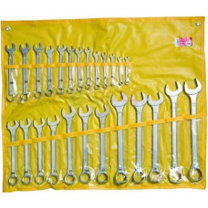 Top Tools Zestaw kluczy płasko-oczkowych 6-32mm 25szt. (35D370)