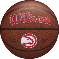 Wilson Wilson Team Alliance Atlanta Hawks Ball WTB3100XBATL Brązowe 7