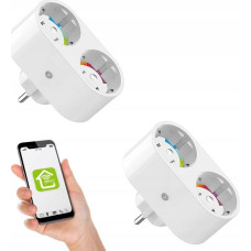 Gosund Podwójne Inteligentne Gniazdko Wifi Gosund Sp211X2 - Wysyłka W 24H + Darmowa Dostawa Od 150Zł