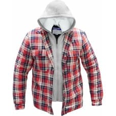 Dedra Bluza flanelowa ocieplana z kapturem, rozm.L
