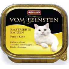 Animonda VOM FEINSTEN KASTRIERTE KATZEN wet food for neutered cats Turkey Cheese 100 g