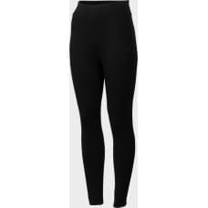 4F Legginsy damskie H4Z22-LEG010 Głęboka czerń r. S