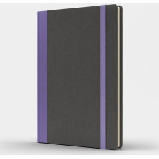 Like U Notatnik B5 Pro L kratka szary/fioletowy