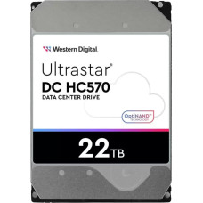 WD Dysk serwerowy HDD Western Digital Ultrastar DC HC570 WUH722222ALE6L4 (22 TB; 3.5 ; SATA III)