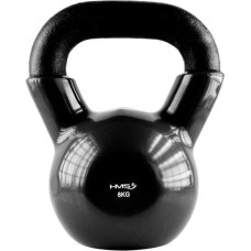 HMS Kettlebell winylowy 8 kg czarny HMS KNV08