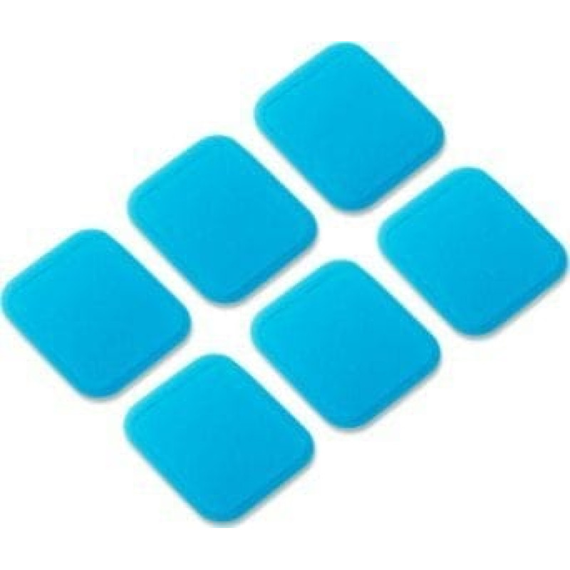 Beurer Replacement set EM 50 gel pads, massage device (blue, 6 pieces)