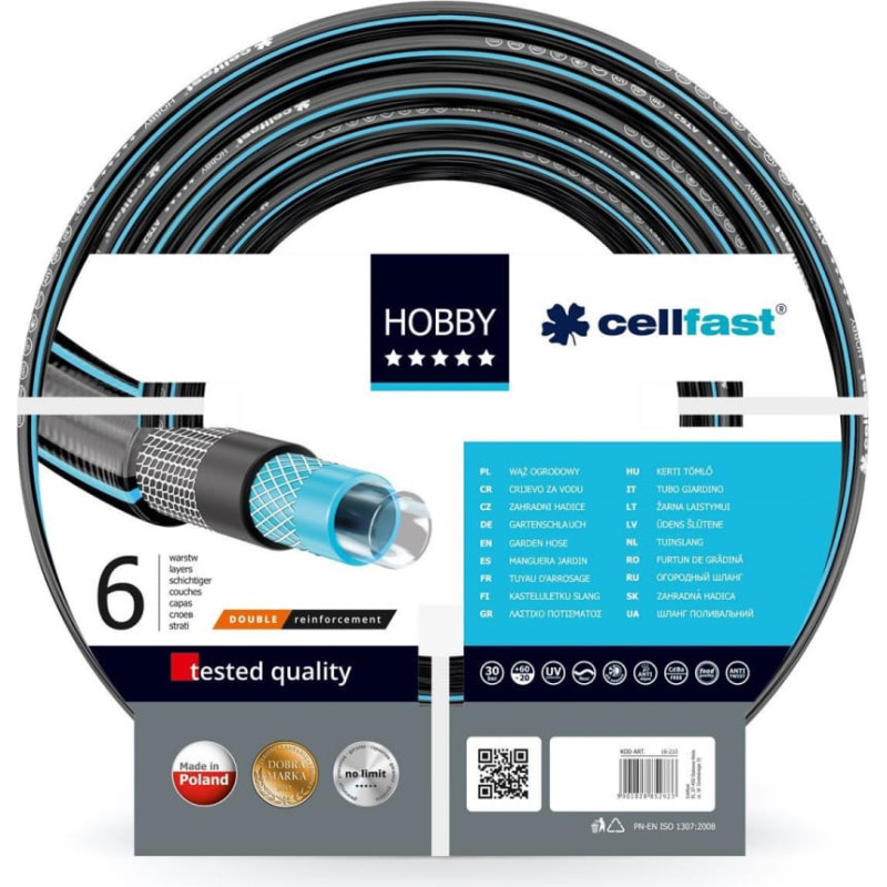Cellfast Wąż ogrodowy Hobby na stojak 3/4