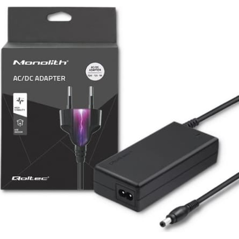 Qoltec AC Adapter 72W 12V 6A 5.5*2.5