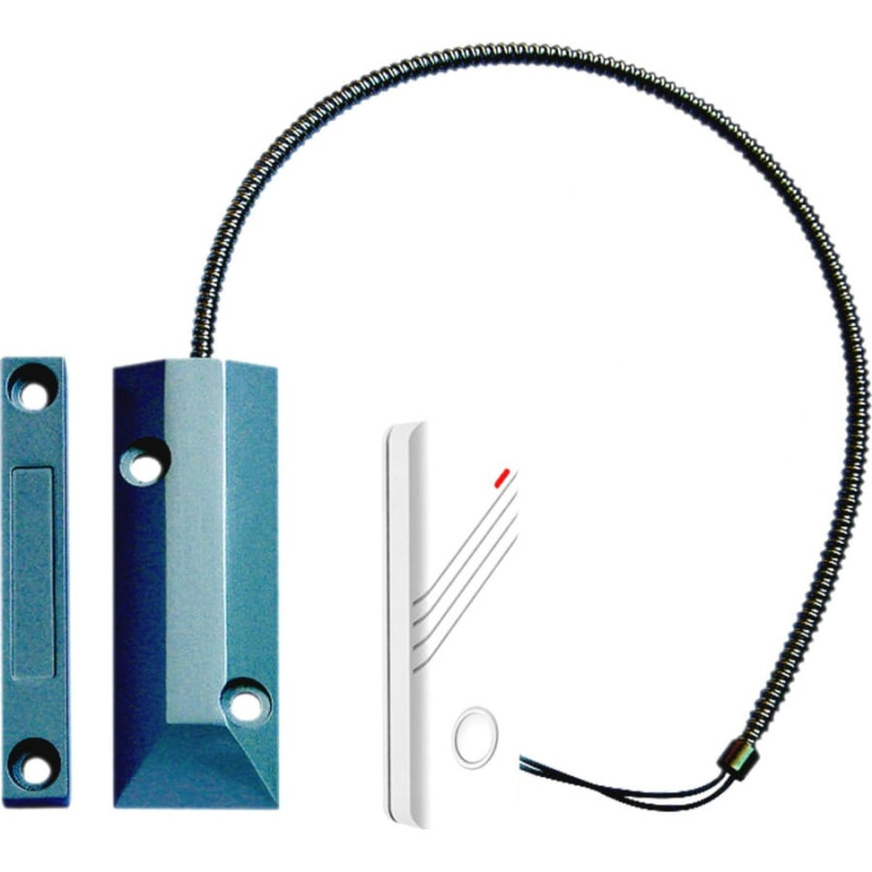 Iget iGET SECURITY P21 Bezdrátový magnetický senzor pro železné dveře/okna/vrata k alarmu M2B, detekce při otevření pro M2B