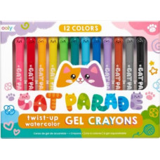 Ooly Kredki Akwarelowe, Żelowe, Kocia Parada, Cat Parade Ooly