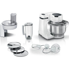 Bosch Kitchen Machine MUMS2EW20 700 W, Number of speeds 4, Bowl capacity 3.8 L, Blender, White