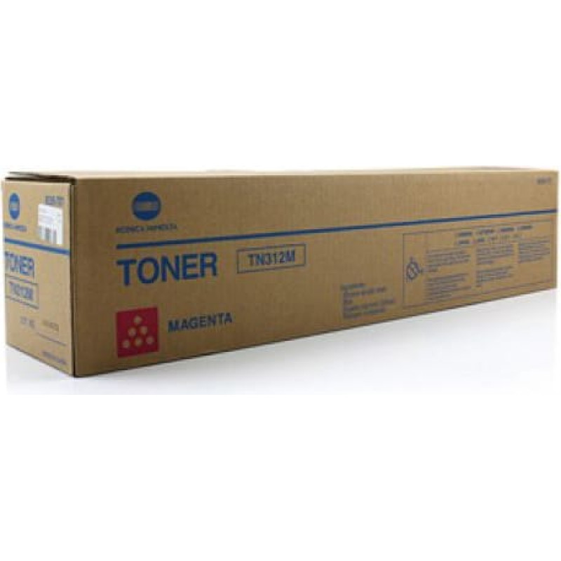 Konica Minolta Toner Konica Minolta TN-312 Magenta Oryginał  (8938707)