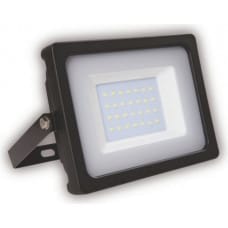 Bestservice Naświetlacz BestService LED PLATI, 30W, 2500lm, 6000K, czarny (LFL105)