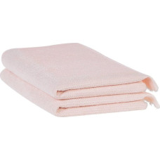 Beliani Komplet 2 ręczników bawełnianych frotte różowy ATIU Lumarko!