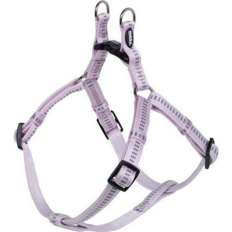 Nobby Nobby Soft Grip Szelki S-M Jasny Róż 15mm/40-56cm