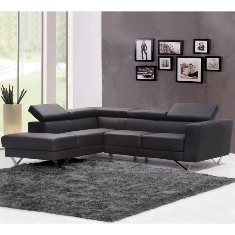 Strado Dywan pokojowy Shaggy Strado 250x350 GreyNight (Ciemny szary)