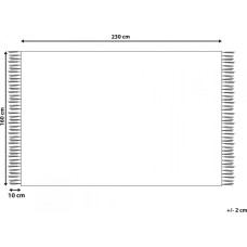 Beliani Dywan 160 x 230 cm beżowy MALHIA Lumarko!