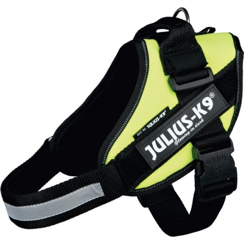Trixie Szelki Julius-K9, rozm.O/M-L, 58-76 cm, neonowy żółty