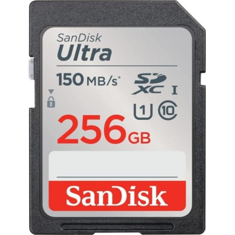 Sandisk ULTRA SDXC 256GB 150MB/s UHS-I