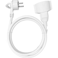 Orno Przedłużacz domowy jednogniazdowy, 1x2P+Z (schuko) 3m,kabel PVC H05VV-F 3x1,5mm?, 230VAC/16A