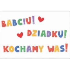 Learnhow Dekoracje okolicznościowe - Babcu! Dziadku!.. 28el