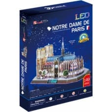 Cubicfun Cubic Fun Puzzle 3D LED Katedra Notre Dame