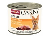 Animonda Carny Kitten Poultry Beef - wet cat food - 200g