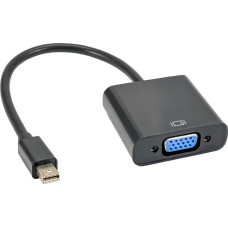 Akyga AK-AD-39 video cable adapter 0.15 m Mini DisplayPort VGA (D-Sub) Black