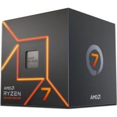 AMD CPU Desktop Ryzen 7 7700 Raphael AM5 3800 MHz Cores 8 32MB Socket SAM5 65 Watts GPU Radeon BOX