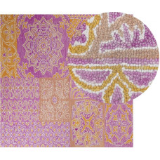 Beliani Lumarko Dywan Wełniany 200 X 200 Cm Wielokolorowy Avanos!